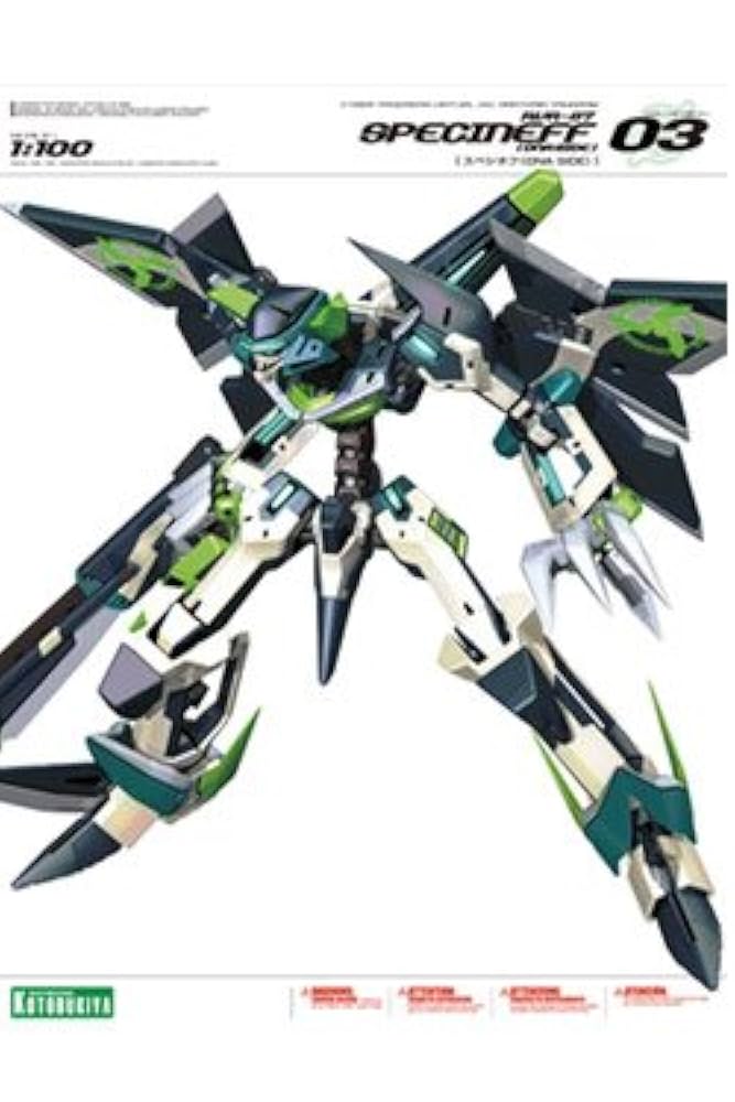 ロボット KOTOBUKIYA RVR-87 SPECINEFF Buy Cyber Troopers: Virtual-On: Specineff Fine Scale Model